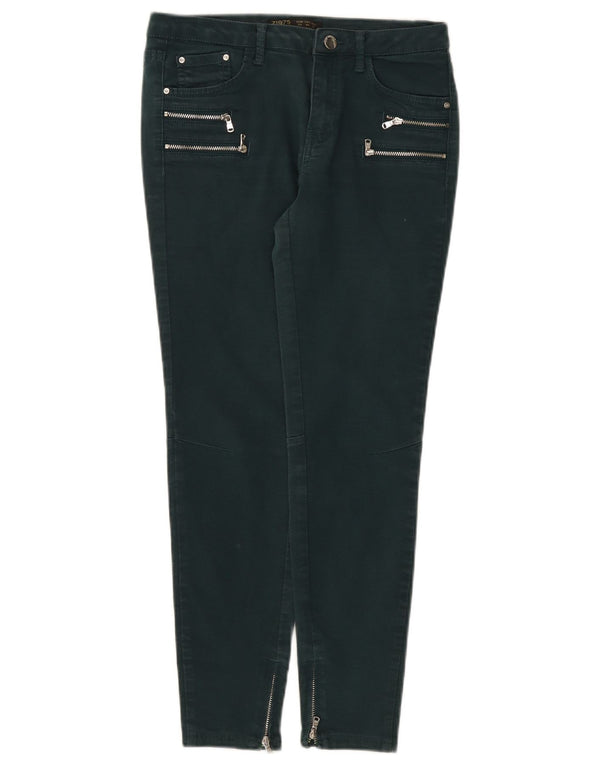 Zara ženske uske traperice EU 36 XS W26 L26 Zelene
