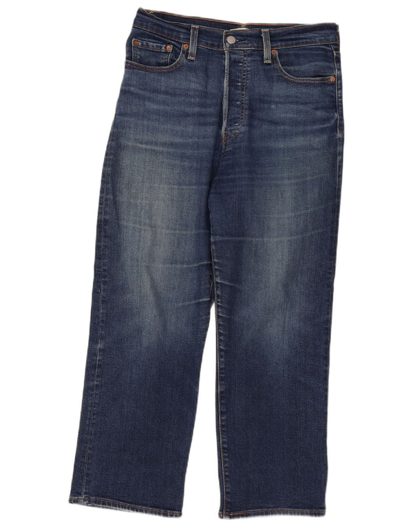Levi's ženske ravne traperice visokog struka W29 L26 plave