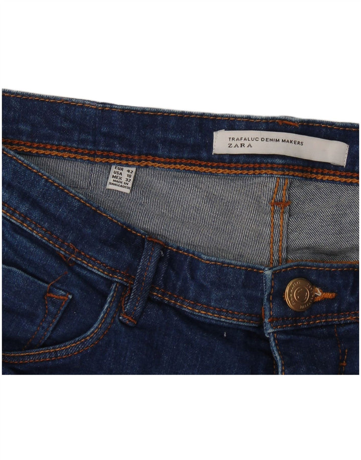Ženske traperice Zara Bootcut EU 42 Large W32 L31 Plave