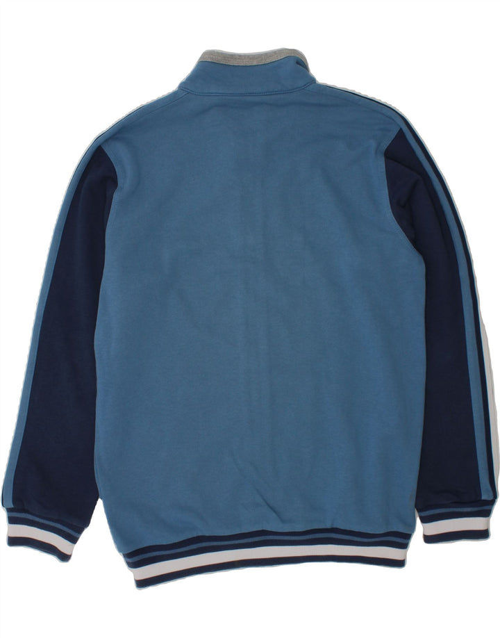 CHAMPION Boys Tracksuit Top Jacket 11-12 Years Large Blue Colourblock Vintage Champion and Second-Hand Champion from Messina Hembry 
