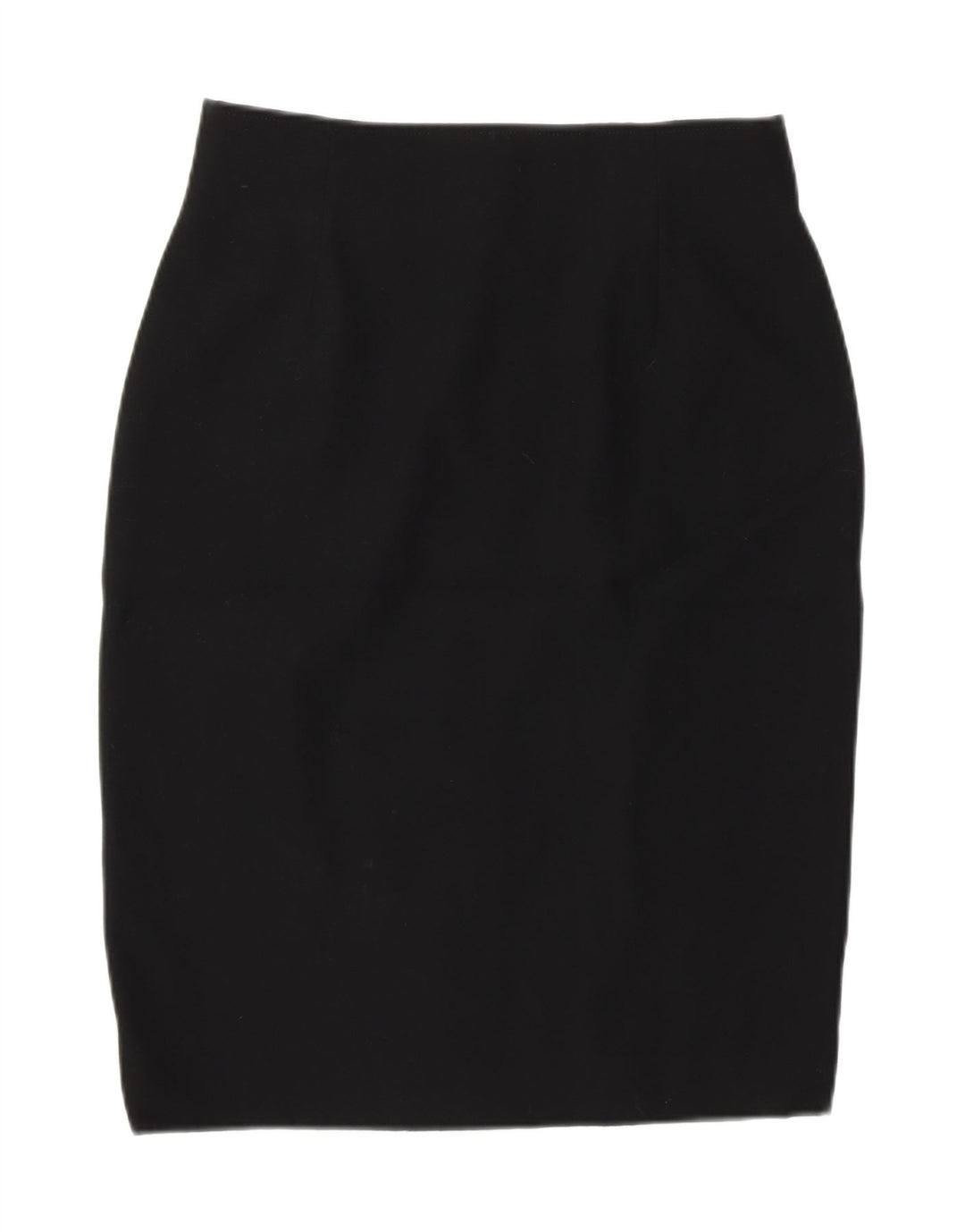 GENNY Womens Pencil Skirt IT 44 Medium W30  Black New Wool Vintage Genny and Second-Hand Genny from Messina Hembry 