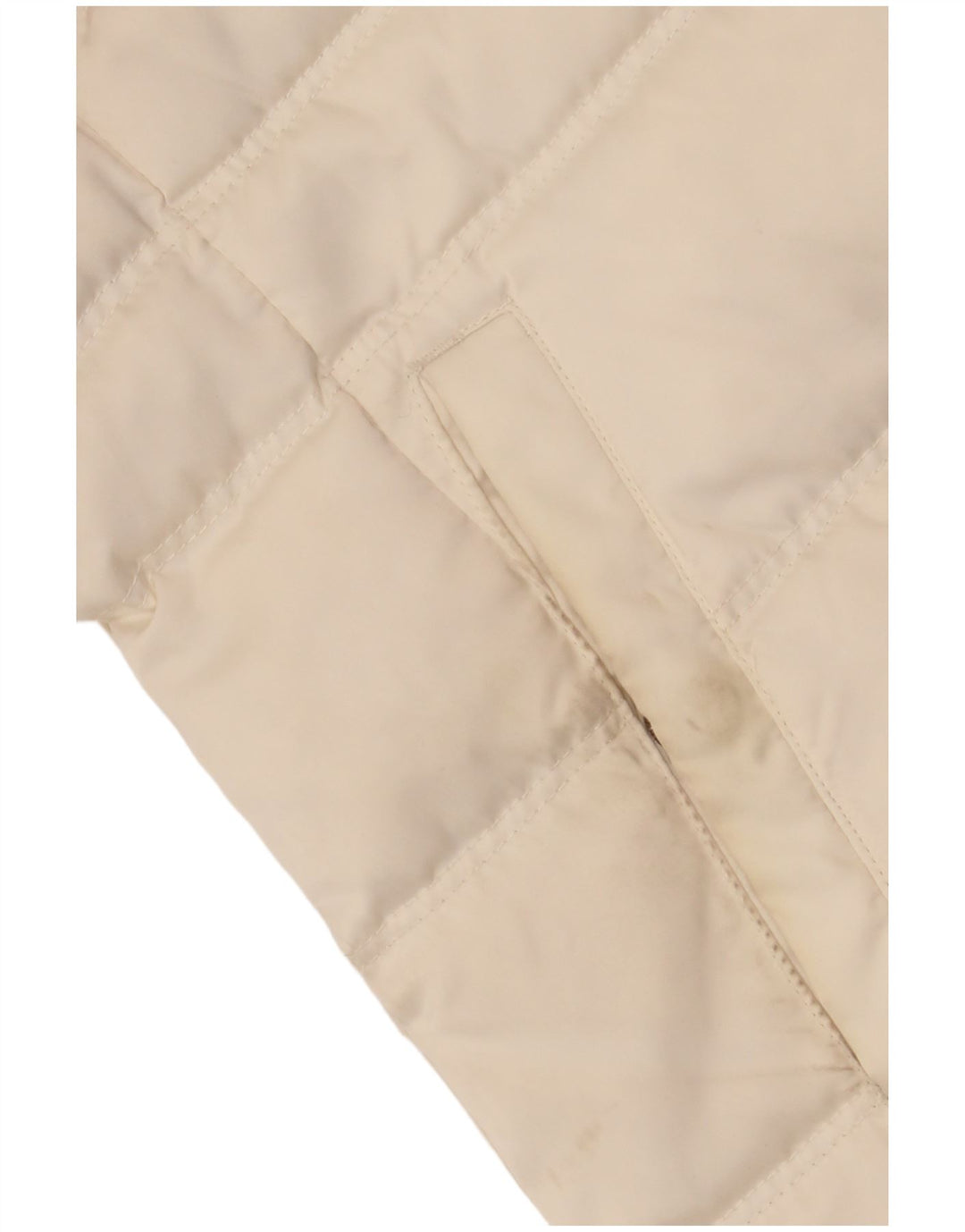 CALVIN KLEIN JEANS Ženska prevelika podstavljena jakna UK 10 Small Off White