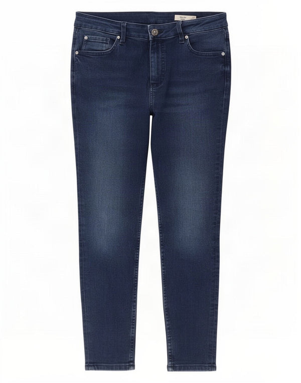 Marks & Spencer Ženske The Ivy Skinny Jeans UK 14 Large W32 L26 Plavi pamuk