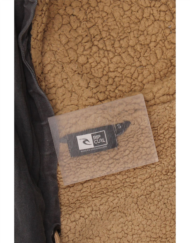 RIP CURL Muška majica s kapuljačom s patentnim zatvaračem, mala crna