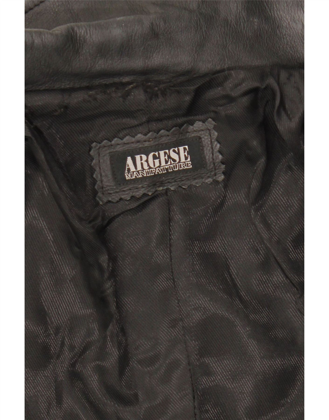 VINTAGE ženski kožni kaput UK 10 Mali crni