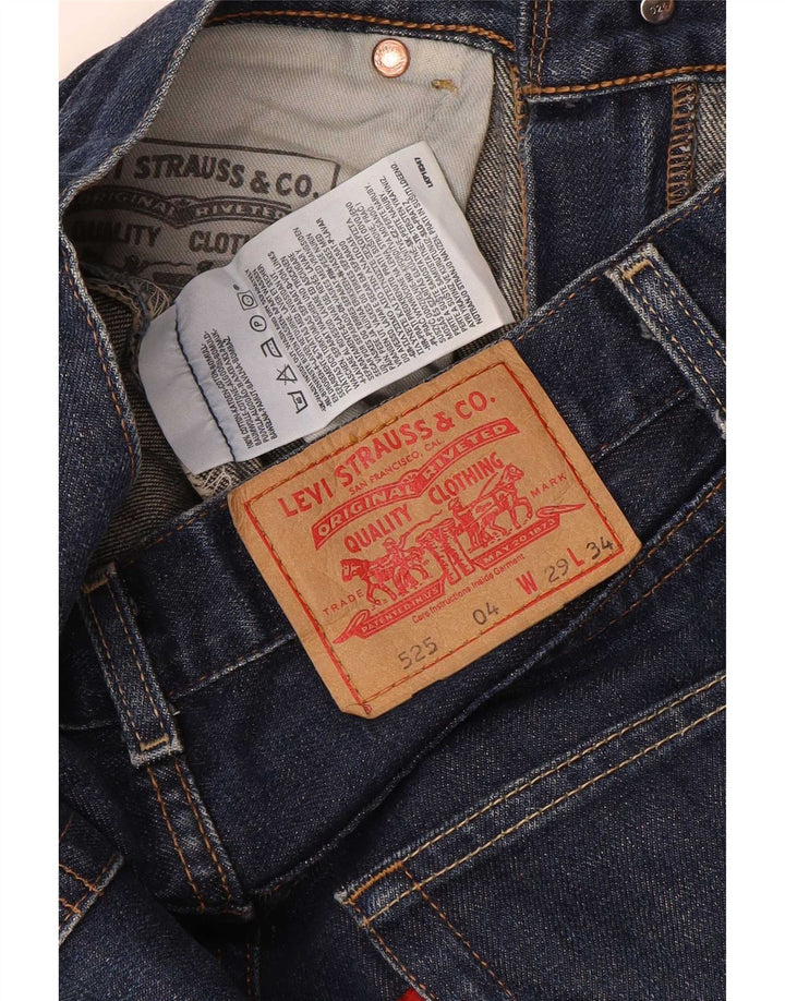 Levi's muške 525 Bootcut traperice W29 L34 tamnoplavi pamuk