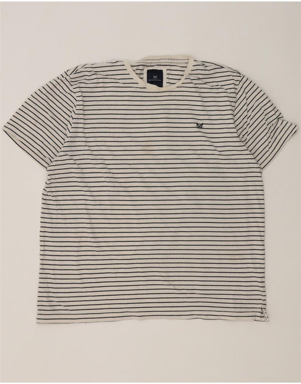 Crew Clothing Muška majica kratkih rukava 2XL pamuk s bijelim prugama