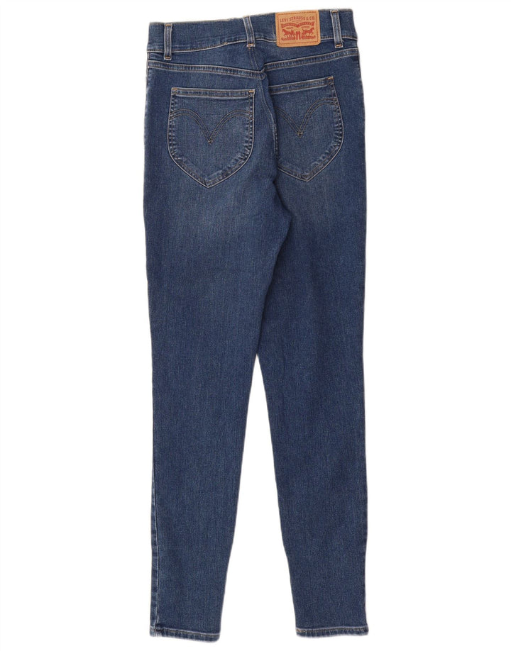 LEVI'S ženske uske traperice visokog struka W28 L30 plavi pamuk