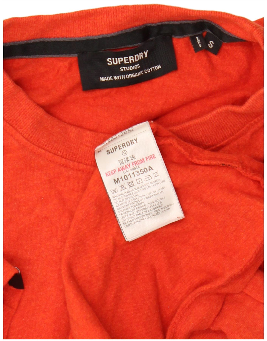 Superdry muška majica kratkih rukava Mala crvena pamuk