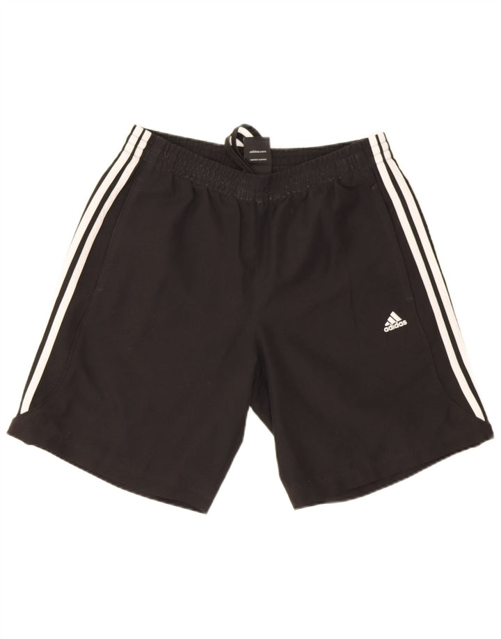 Adidas muške sportske kratke hlače Climalite srednje crne boje od poliestera