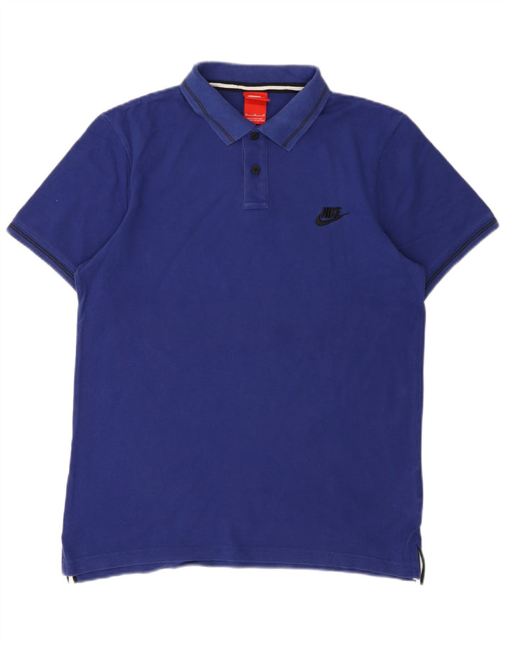 Nike muška polo majica srednje plavi pamuk