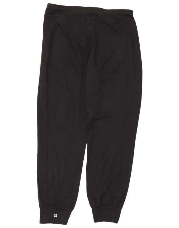 Sweaty Betty Ženska trenirka Hlače Joggers UK 14 Srednji crni poliester