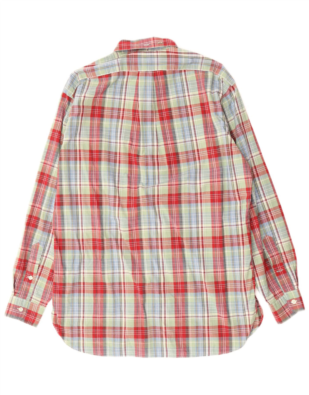 RALPH LAUREN Muška košulja Srednje zelena karirana pamuk