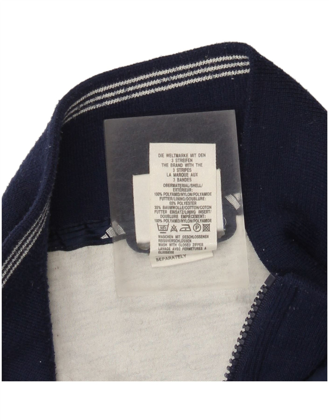 Adidas ženska prevelika vjetrovka jakna UK 14 Medium tamnoplava poliamid