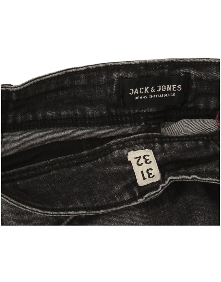 Jack & Jones Muške uske traperice W31 L32 Sivi pamuk