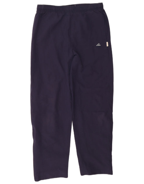 Adidas ženske hlače za trenirku UK 12 Medium tamnoplavi poliester