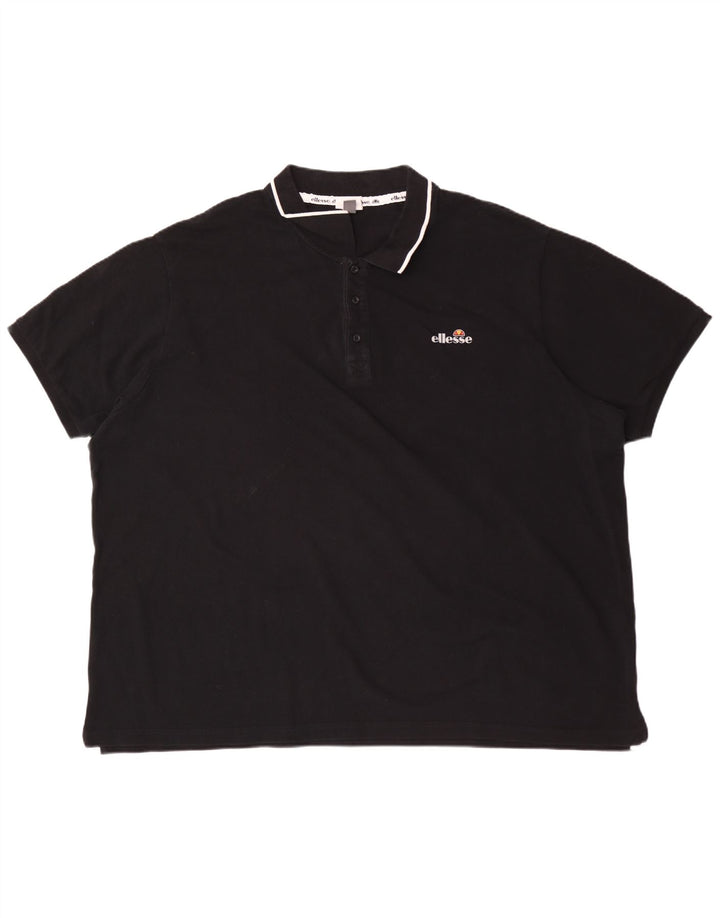 Ellesse muška polo majica 3XL crni pamuk