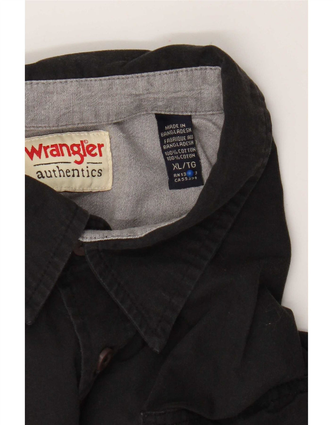 Wrangler muška majica kratkih rukava XL crni pamuk