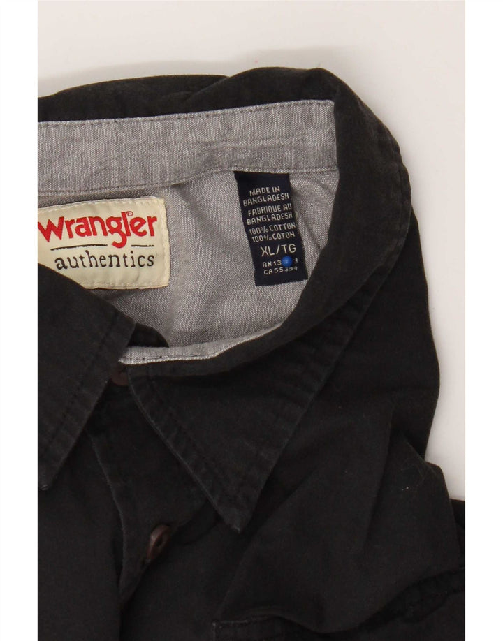Wrangler muška majica kratkih rukava XL crni pamuk