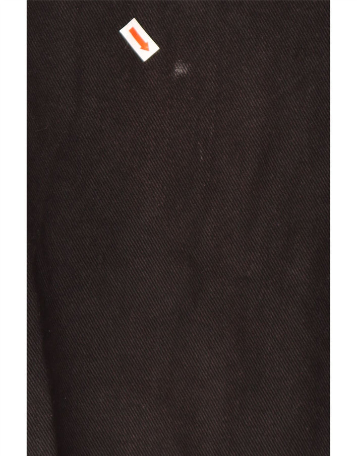 CALVIN KLEIN Ženske sužene traperice W36 L34 Crni pamuk