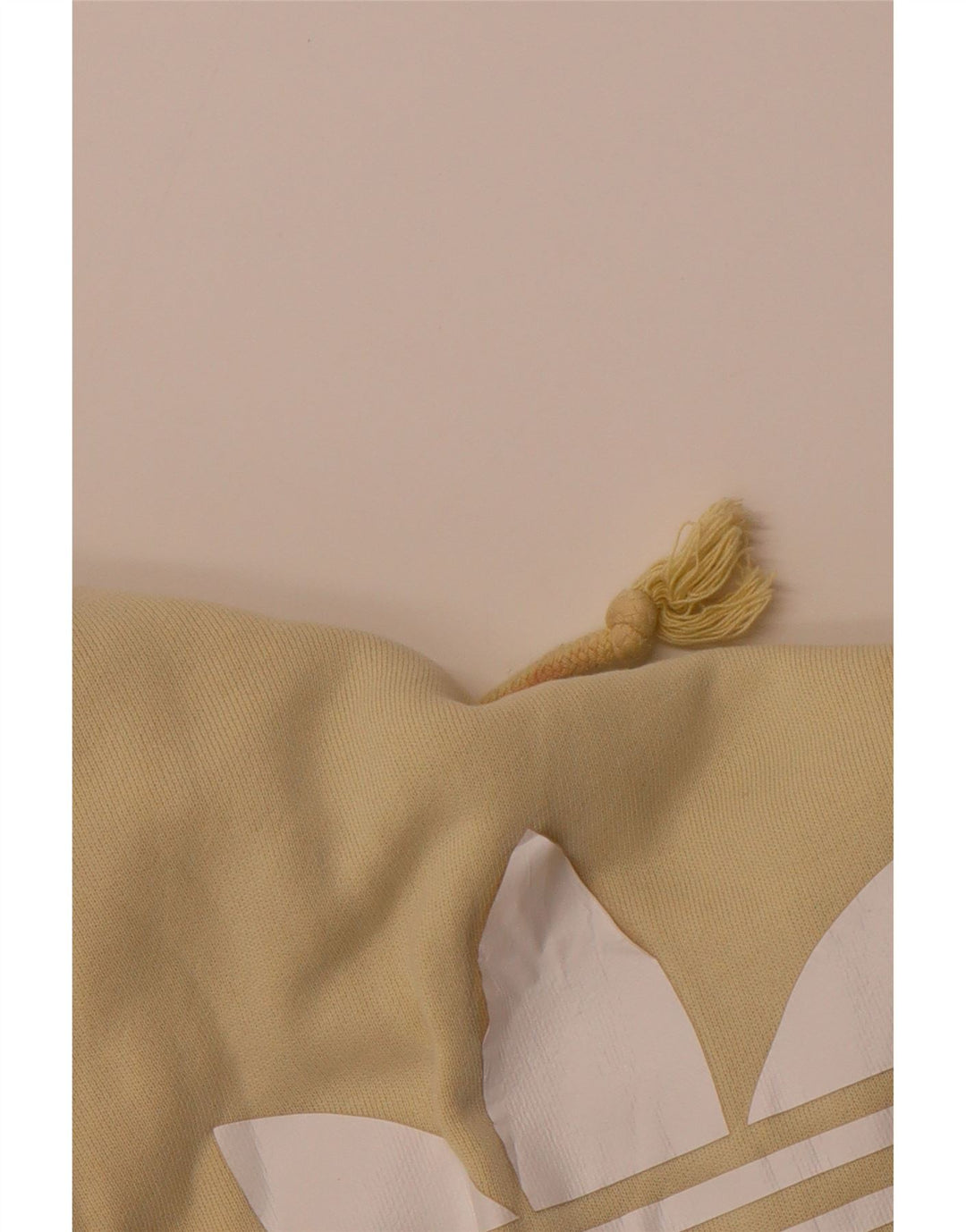 ADIDAS muška majica s kapuljačom srednje žute boje, pamuk