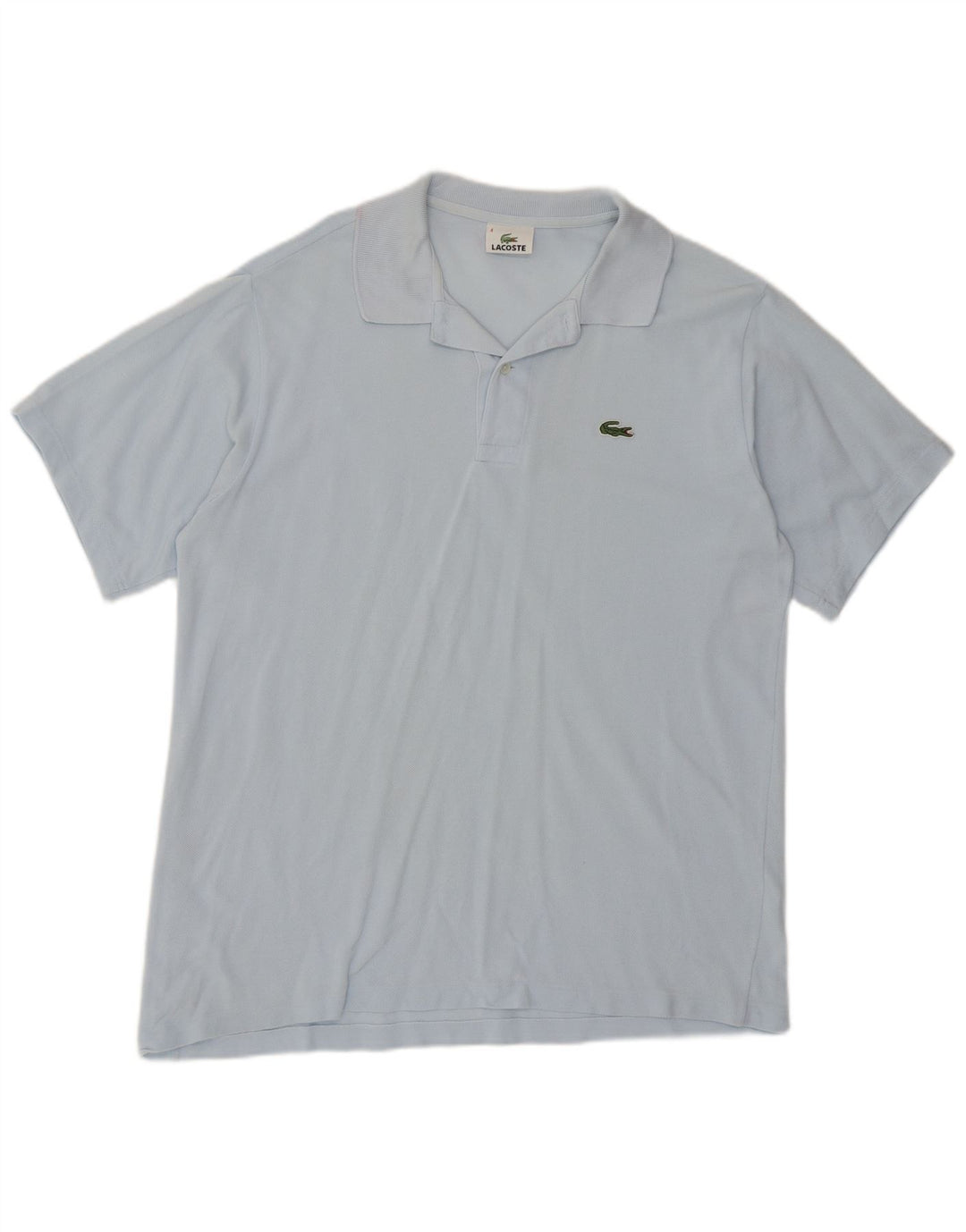 Lacoste muška polo majica veličine 4 srednje plavi pamuk