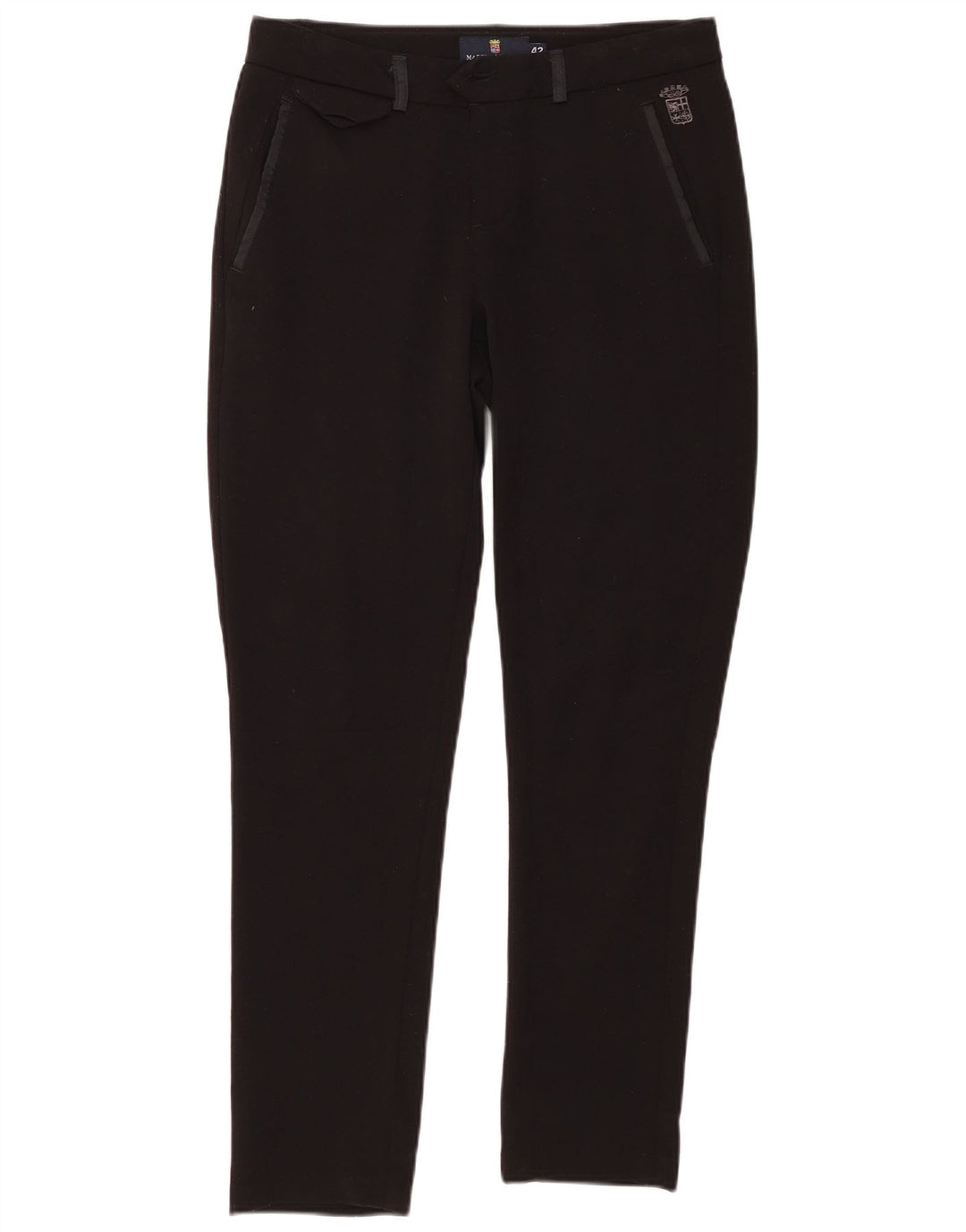 MARINA MILITARE Ženske uske ležerne hlače IT 42 srednje W30 L28 crne