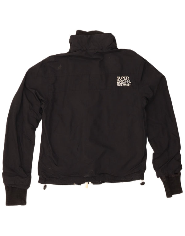 SUPERDRY ženska jakna s vjetrovkom UK 14 srednje crna