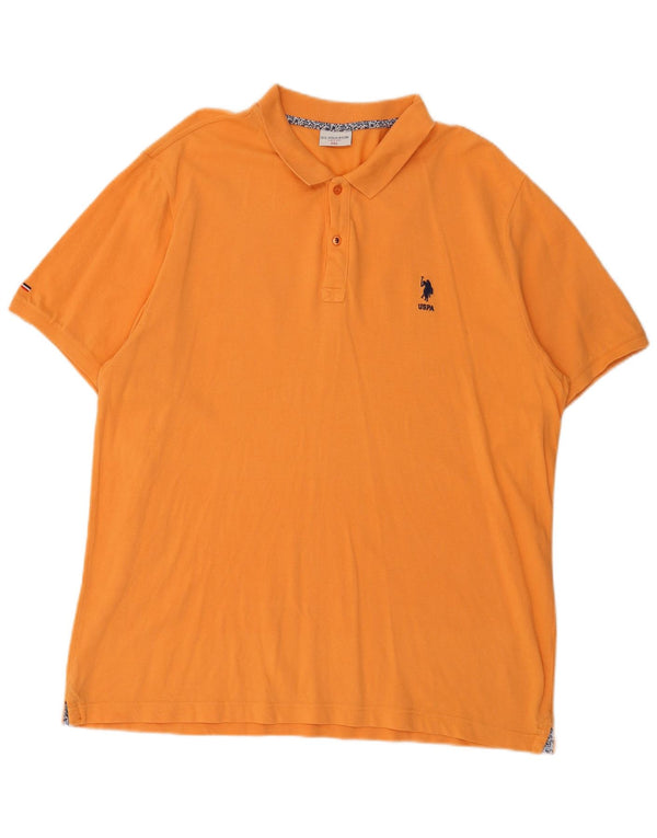 U.S. Polo Assn. Muška košulja 3XL narančasta