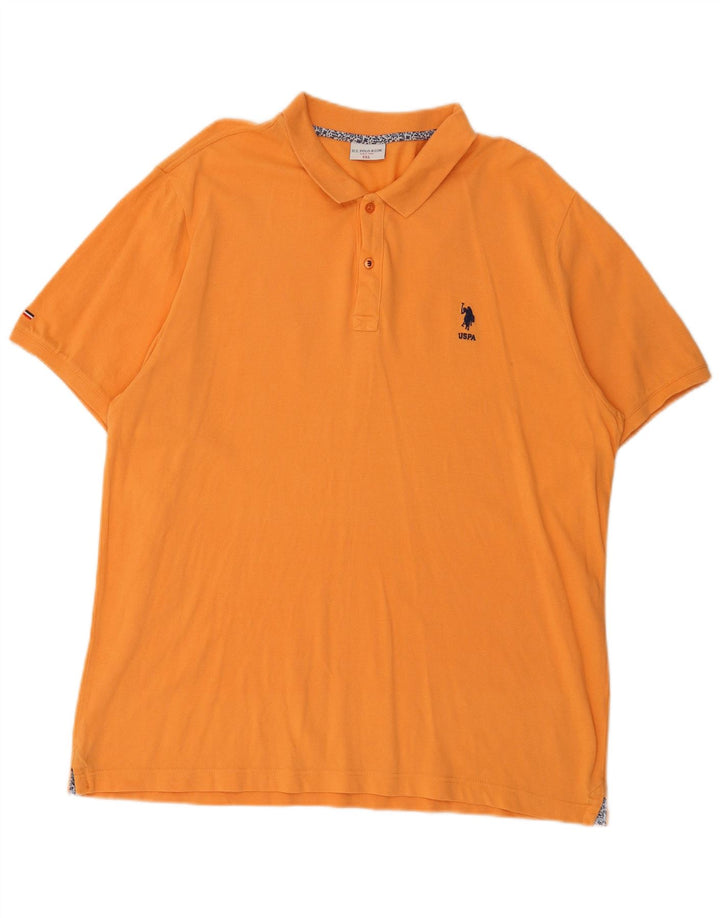 U.S. Polo Assn. Muška košulja 3XL narančasta