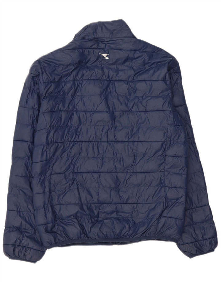 DIADORA Muška podstavljena jakna UK 42 XL tamnoplavi poliamid