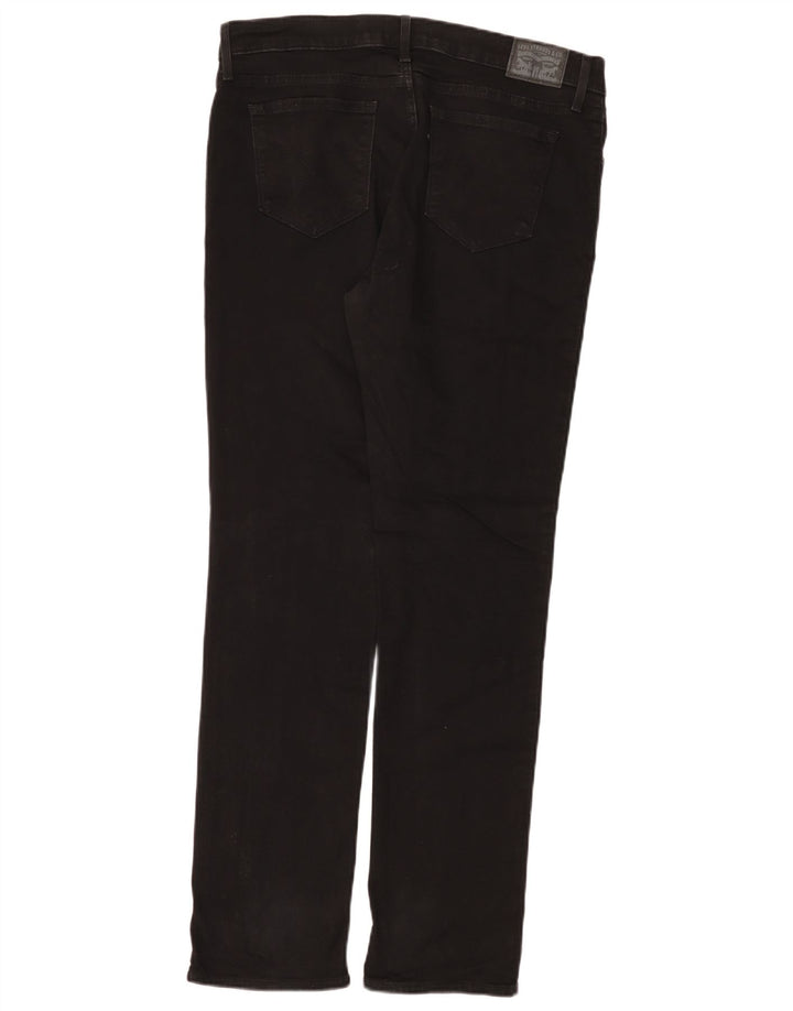 Levi's ženske 312 uske traperice W32 L32 crni pamuk
