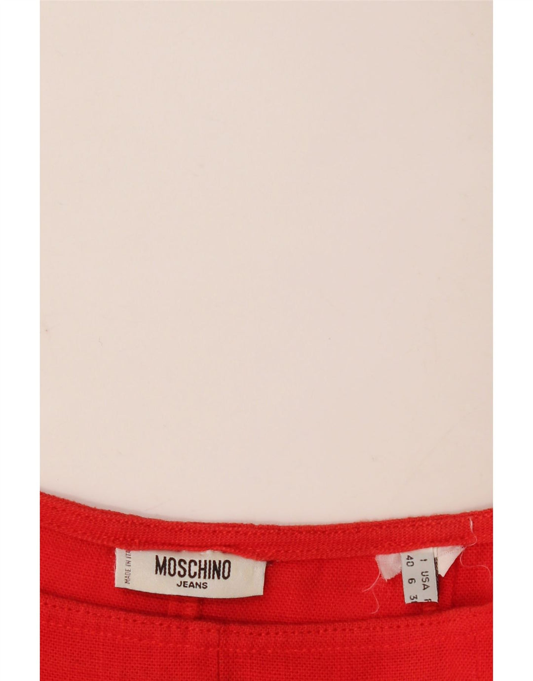 Moschino ženska lepršava suknja IT 40 mala W28 crvena