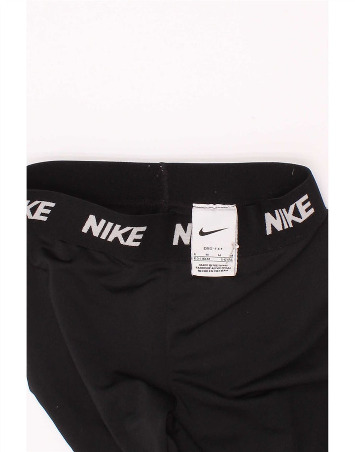 Nike Dri Fit tajice za djevojčice 5-6 godina srednje crne