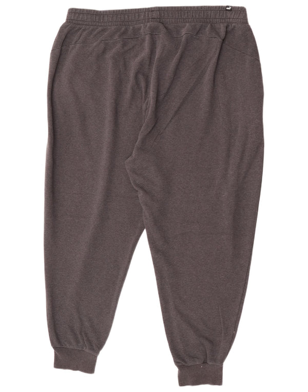 Puma muške trenirke hlače Joggers 3XL sivi pamuk