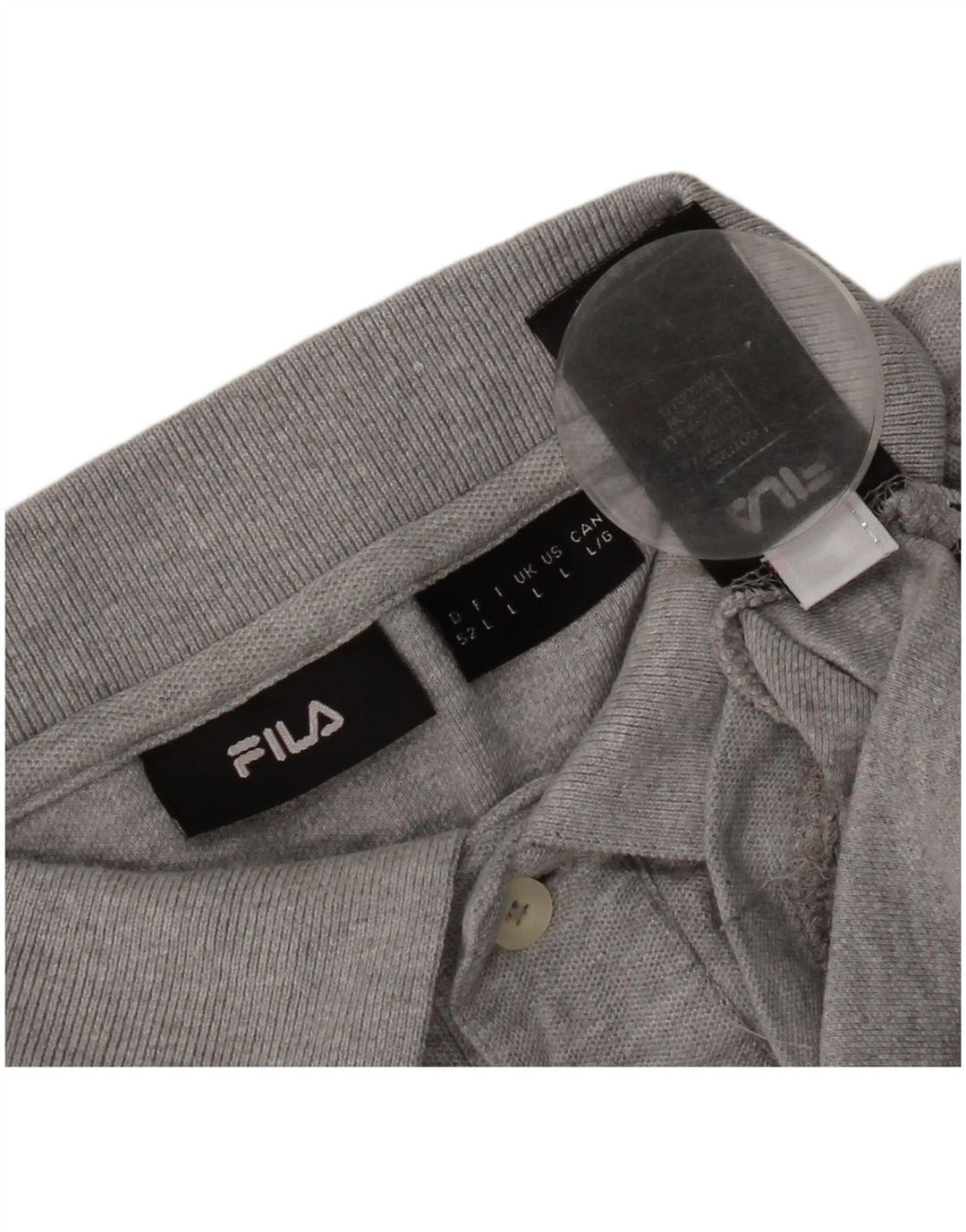 Fila muška polo majica velika siva pamuk