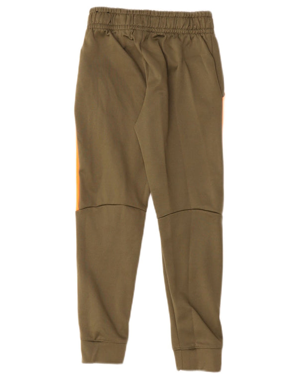 Nike Boys Dri Fit Trenirka Hlače Joggers 6-7 Years XS Kaki Colourblock