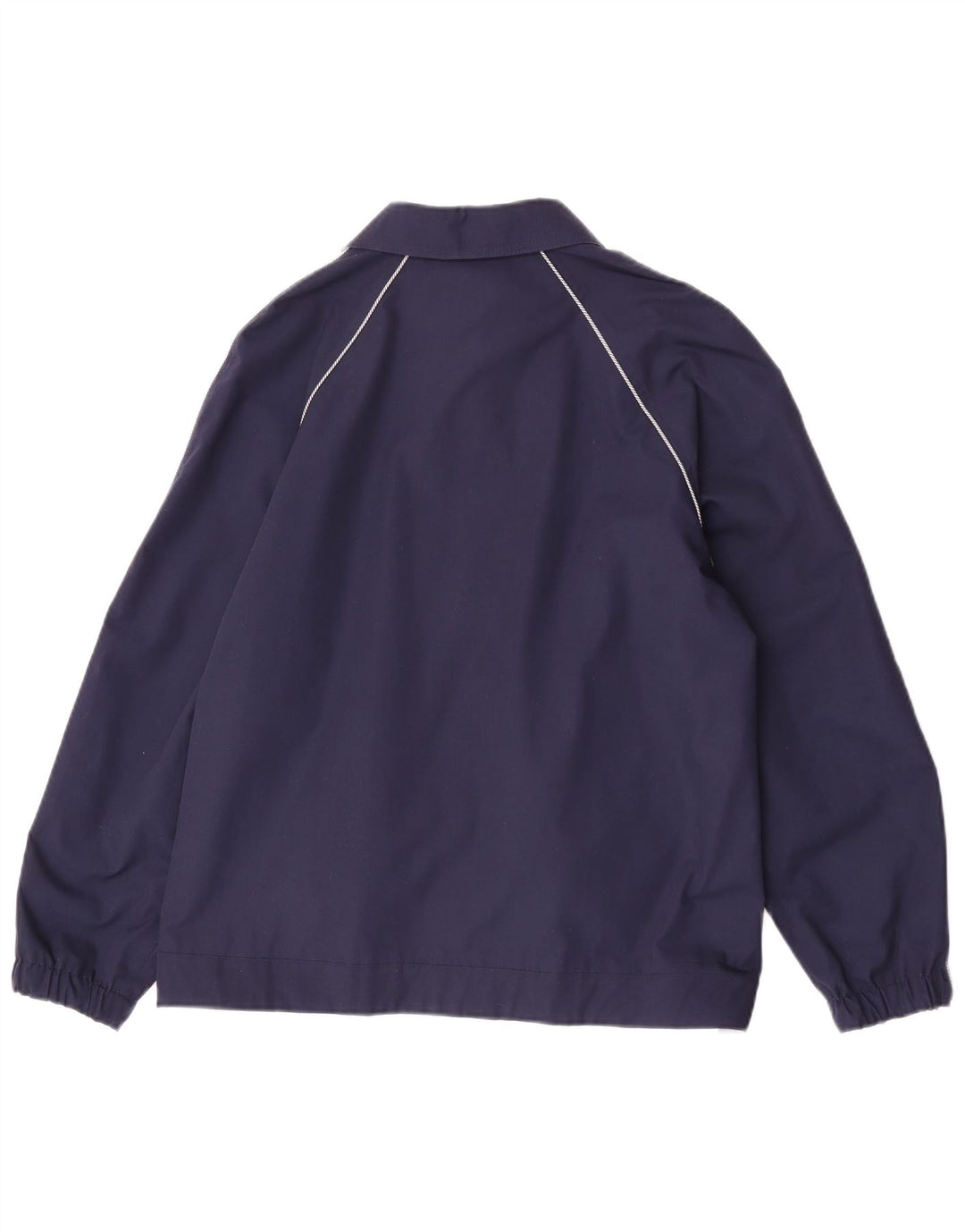 Vintage ženska reverzibilna bomber jakna EU 38 srednje tamnoplavi poliester