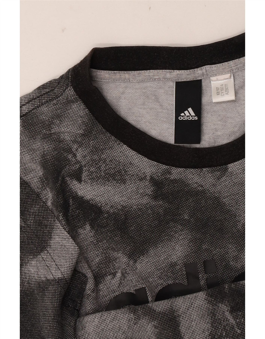 ADIDAS muška majica s grafičkim motivima, mala siva boja na kravatu