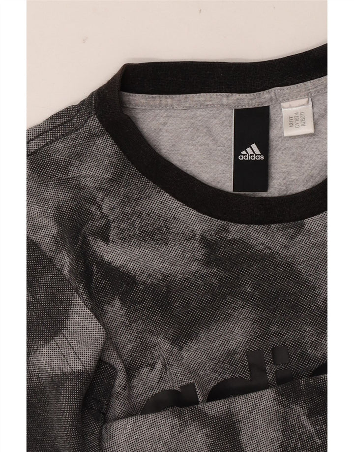 ADIDAS muška majica s grafičkim motivima, mala siva boja na kravatu