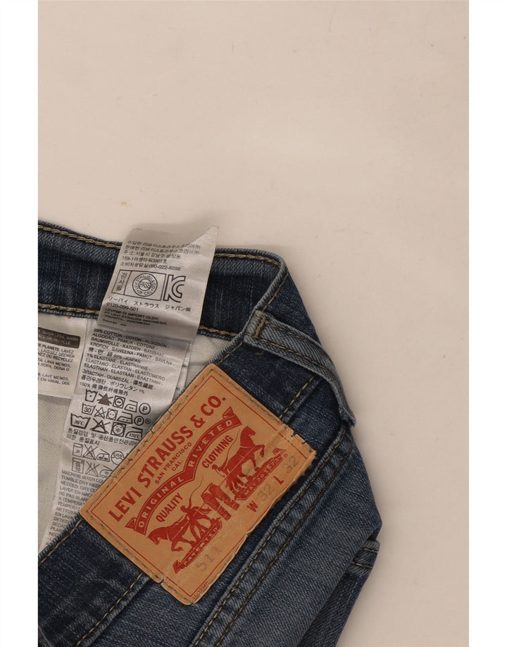 Levi's muške 511 uske traperice W32 L26 plavi pamuk