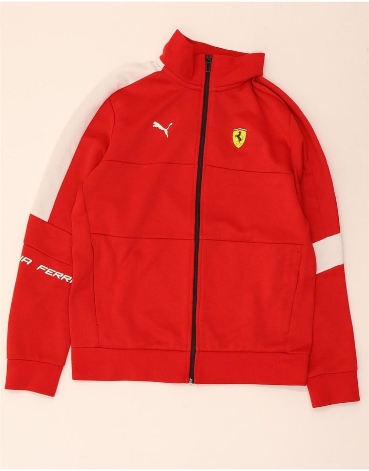 PUMA ženska gornja jakna Ferrari trenirke UK 10 Small Red Colourblock