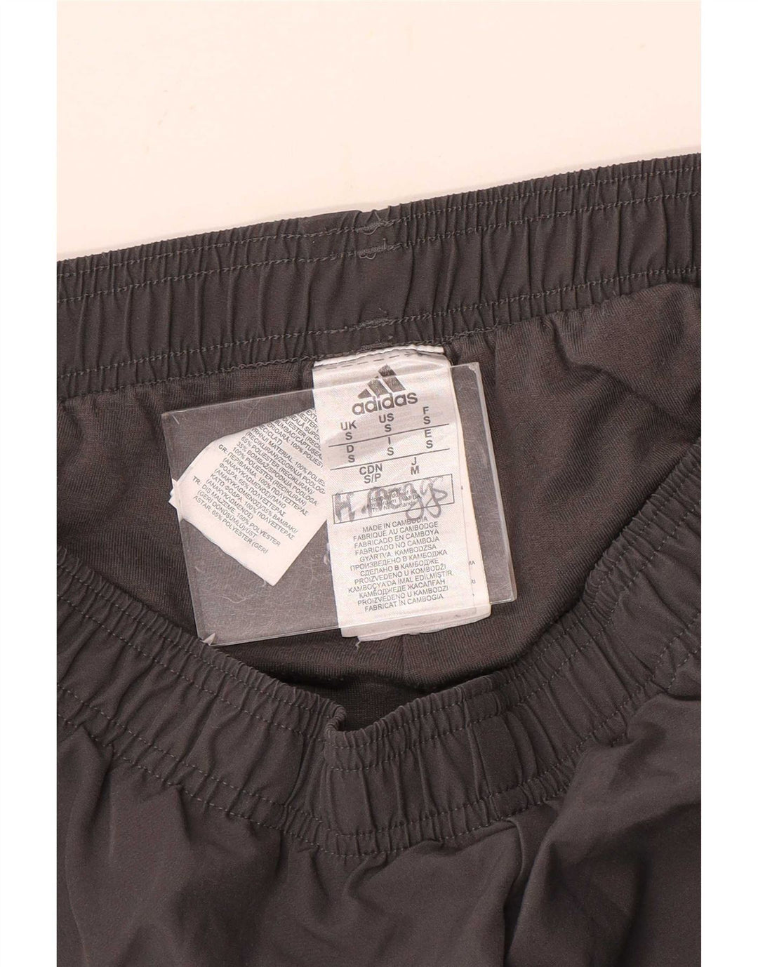 Adidas muške trenirke Hlače Joggers Mali sivi poliester