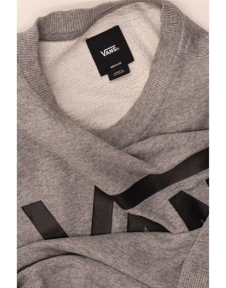 Vans muška majica s grafičkim motivima, srednje siva s mrljama
