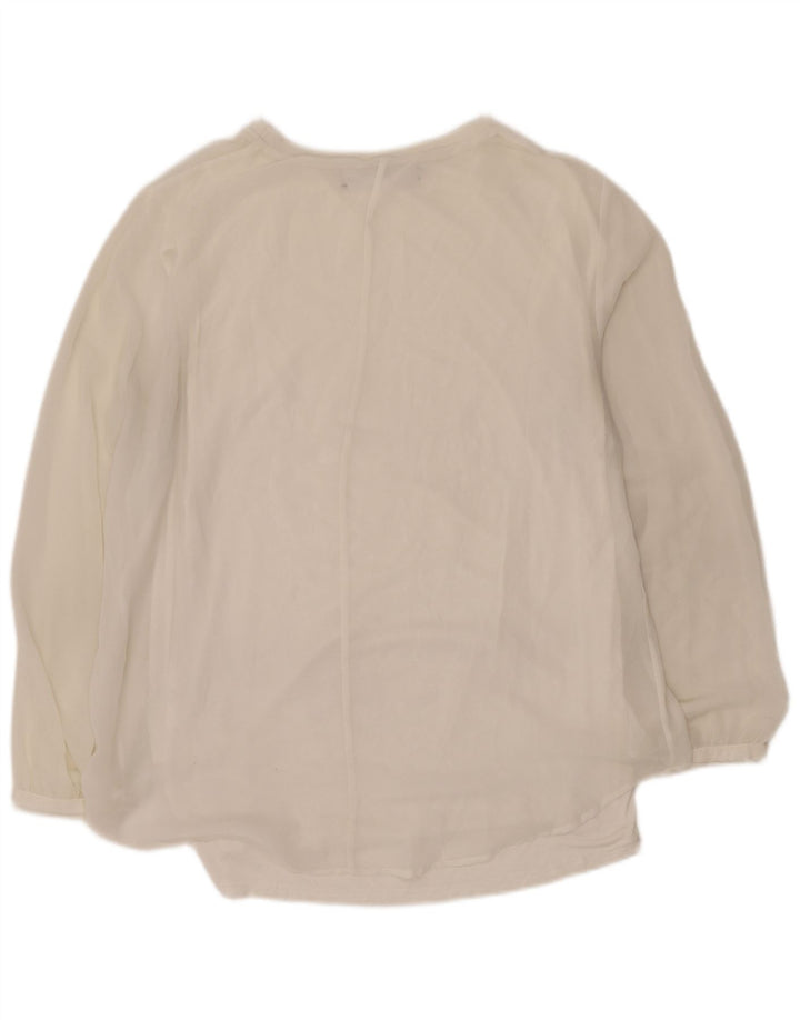 Zara ženska prozirna majica dugih rukava UK 16 Large White
