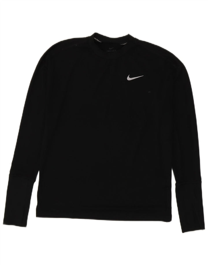Nike Dri Fit majica dugih rukava XS crna poliesterska