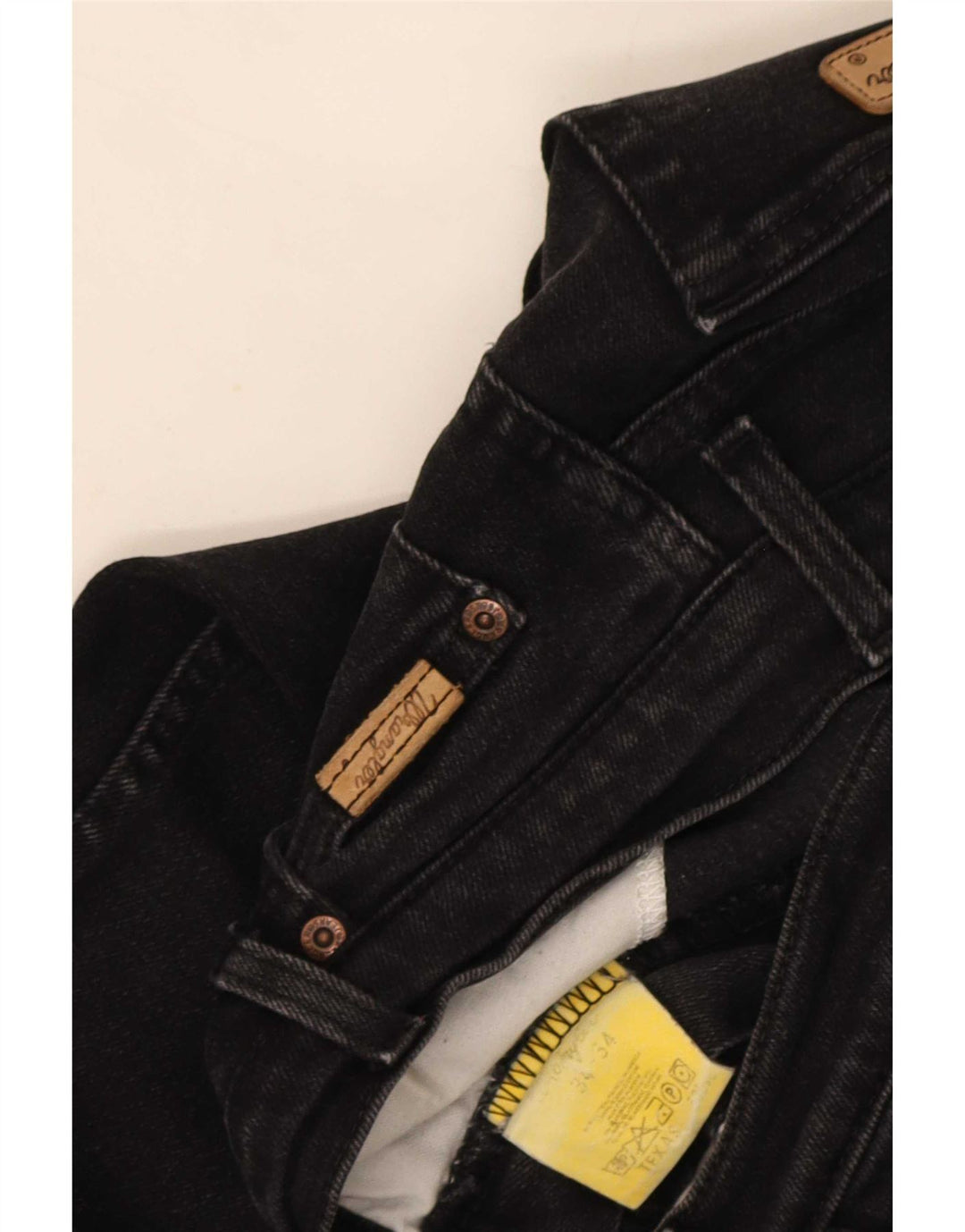 Wrangler muške Texas Straight traperice W34 L27 crne