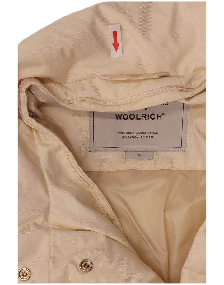 Woolrich Ženska podstavljena jakna UK 10 Small Off White Poliester