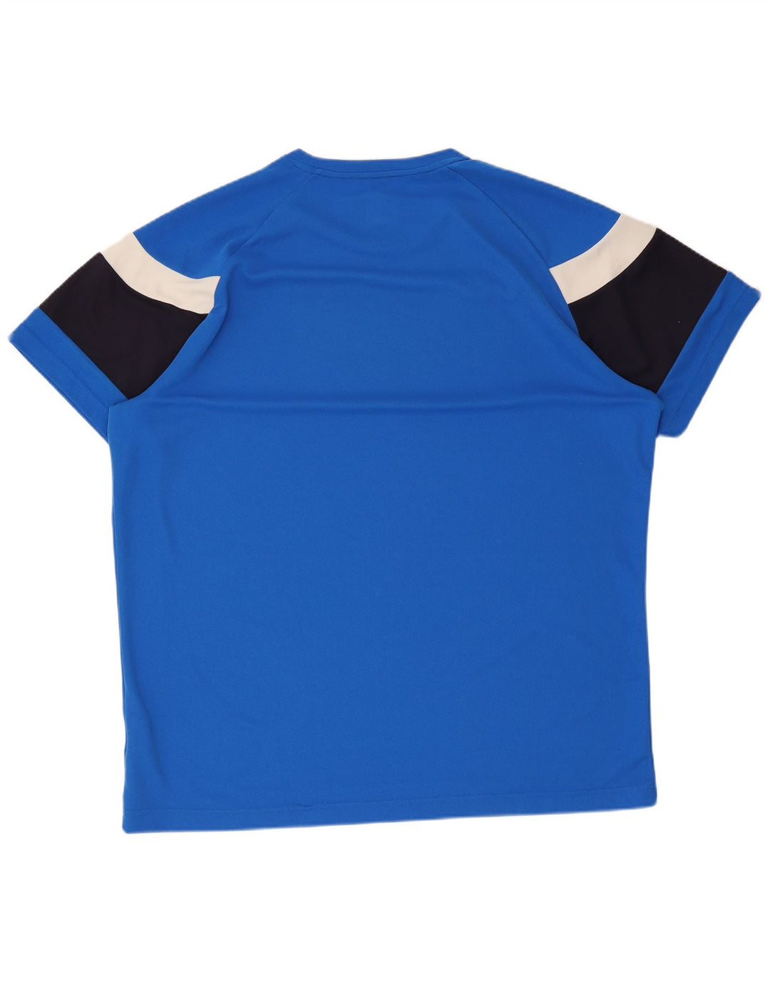 PUMA Mens T-Shirt Top 2XL Blue Colourblock