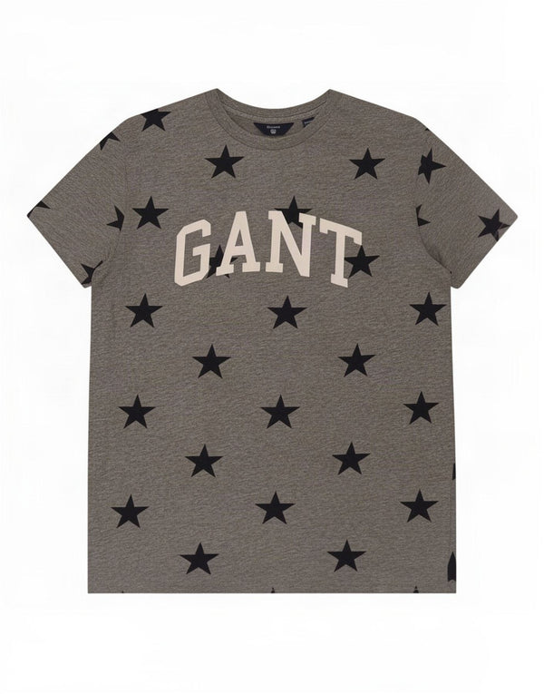 Gant Girls Graphic T-Shirt Top 13-14 Years Sivi Pamuk